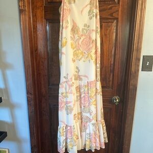 Flying Tomato Pastel Floral Maxi Dress